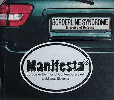 borderline sydrome / energies of denfence / Manifesta 3, European Biennal of Contemporary Art, Ljubljana / Slovenia, 2000