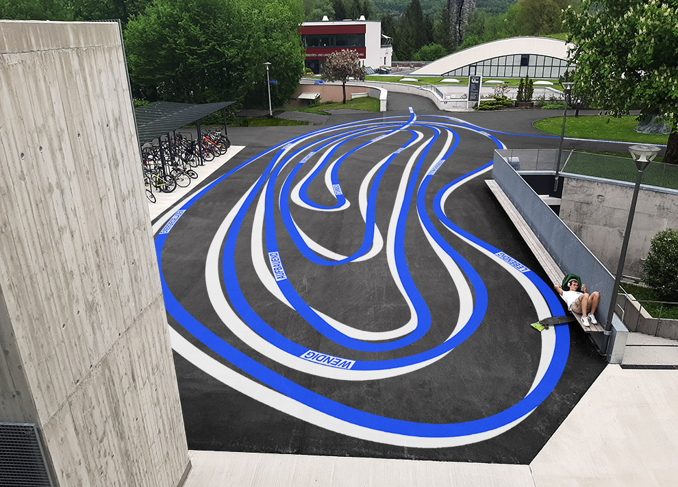Artistic design Landessportzentrum Salzburg / Rif bei Hallein